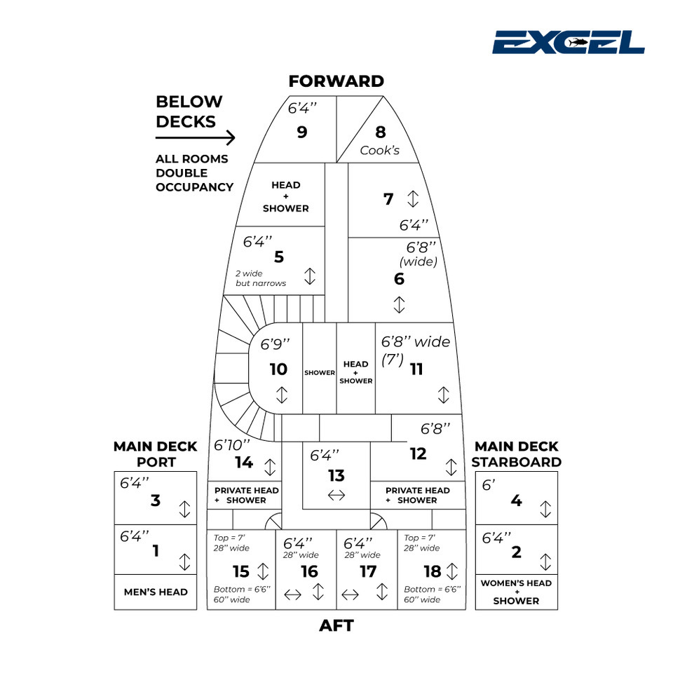 Stateroom Map